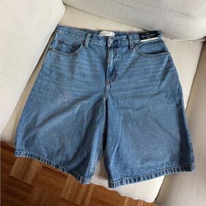 NWT A+F Denim Shorts
